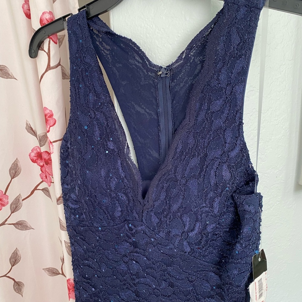 Blue party dress